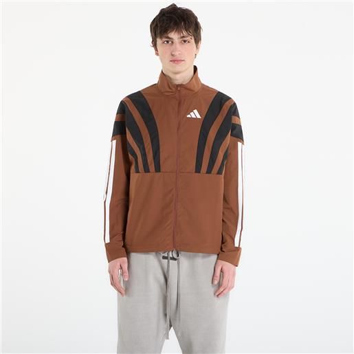adidas Originals giacca adidas humanrace adizero archive running jacket preoved brown
