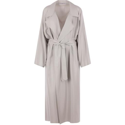 Dusan trench con cintura - toni neutri