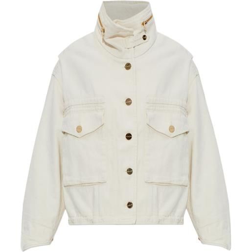 AllSaints giacca clay - bianco