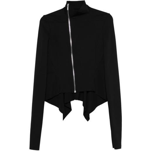 Rick Owens Lilies giacca asimmetrica - nero