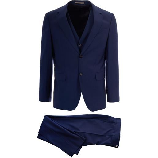 BOSS completo con bottoni (3 pezzi) - blu