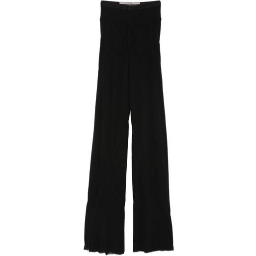 Rick Owens pantaloni a palazzo - nero