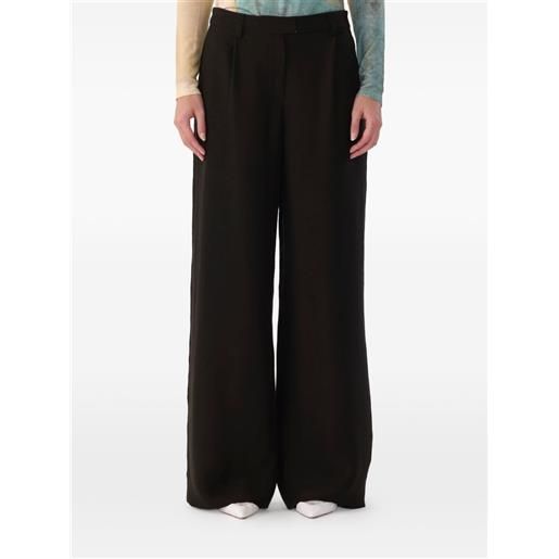Jason Wu Collection twill straight-leg trousers - nero