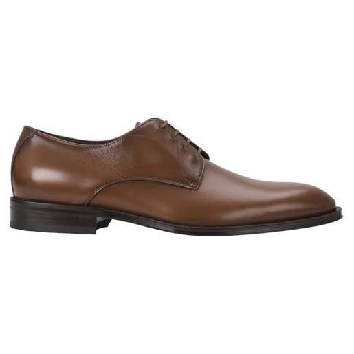 BOSS derrek_derb_buplt, derby uomo, medium brown, 40 eu