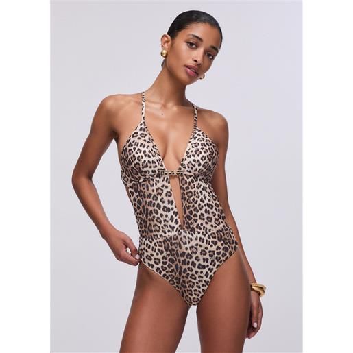 Liu jo costume intero animalier, animalier