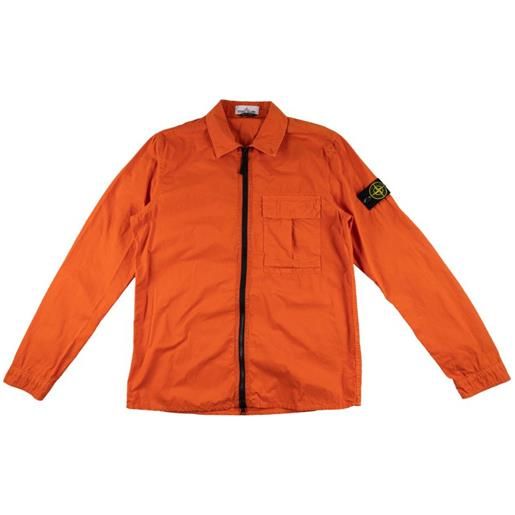 Stone Island giacca con zip - arancione