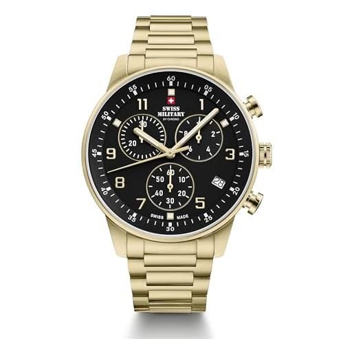 Swiss Military Orologio Uomo Cronografo 20042ST-1M / SM34012.01, Movimento Svizzero, Design Classico Sportivo