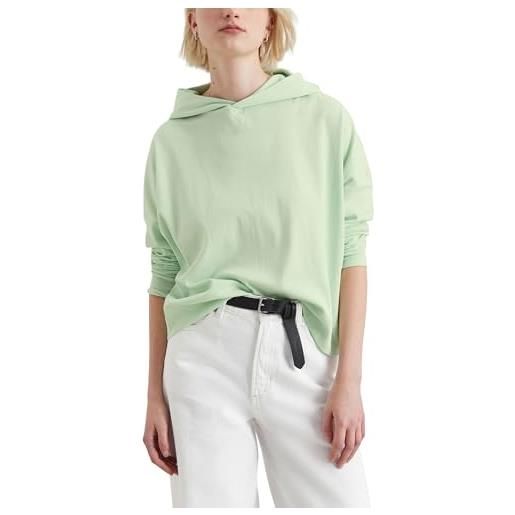 Marc O'Polo marc oߴpolo denim donna felpa con cappuccio parzialmente elasticizzata relaxed fit