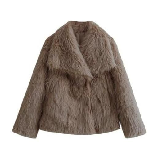 tinbarry cappotti da donna corto capispalla giacca corta invernale da donna pelliccia finta giacca sintetica a maniche lunghe corta calda cappotto da donna cappotto