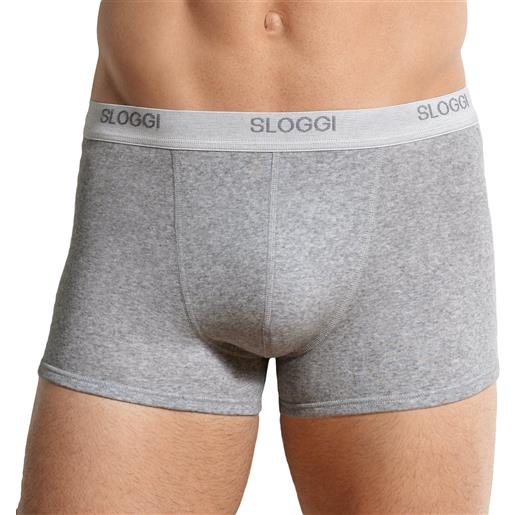 SLOGGI uomo basic short 10004753 grigio