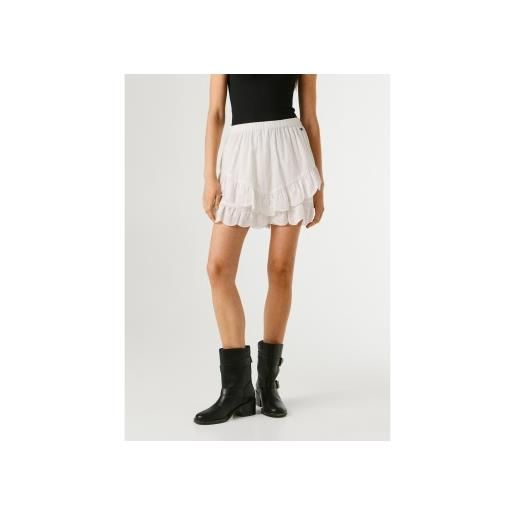 Pepe Jeans per donna. Pl8000014 camila pantaloncini bianchi [3316642], bianco, casual, cotone