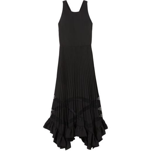 Claudie Pierlot abito con ruches - nero