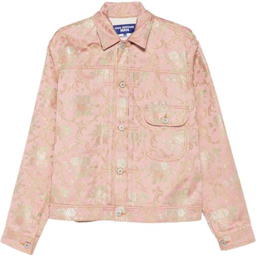 Junya Watanabe MAN giacca a fiori - rosa
