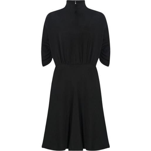 The Row emmeline midi dress - nero