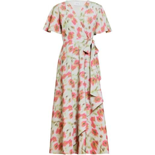 Tanya Taylor abito midi klaire - verde