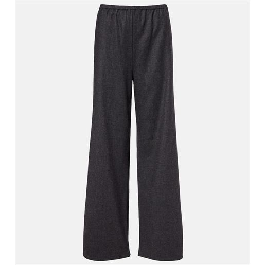 Asceno pantaloni austin in lana e cashmere