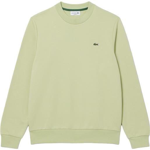 Lacoste felpa in tessuto felpato classic fit