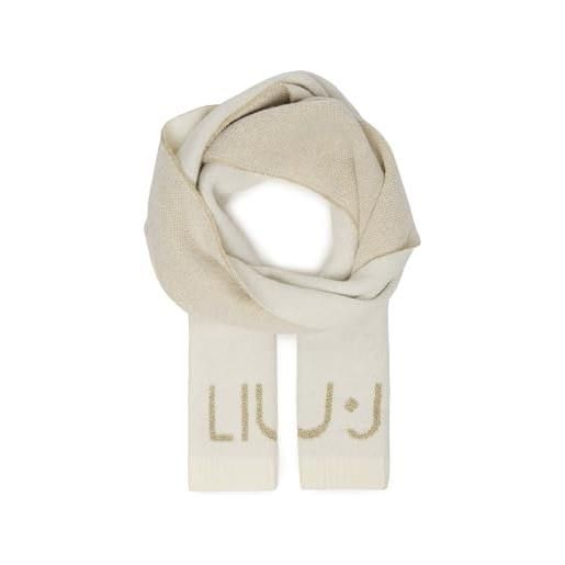 Liu Jo sciarpa bianco lana c26lj30 2f5019 m0300