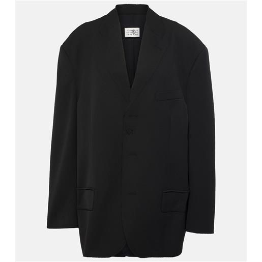 MM6 Maison Margiela blazer in crêpe