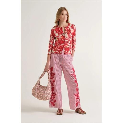 Pantaloni striped fleur - maliparmi