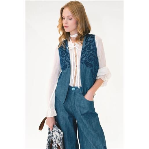 Gilet ikat on chambry - maliparmi