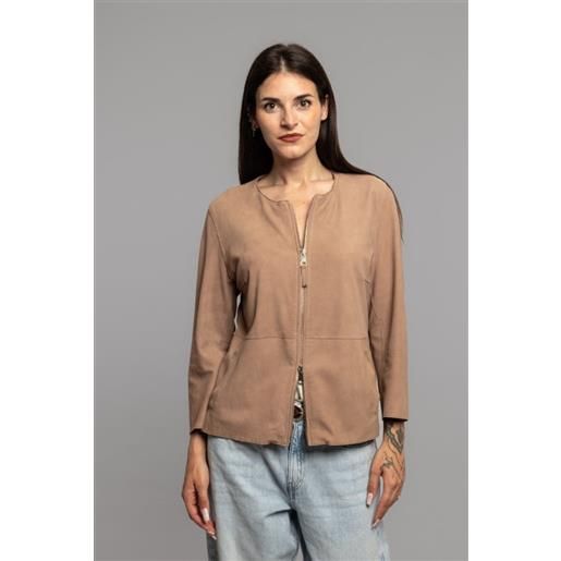 Giacca silky suede - the jackie leathers