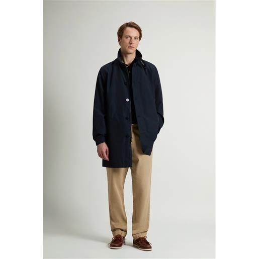 Woolrich uomo soprabito lamar in light ramar blu taglia s