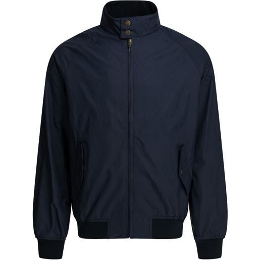 Valentino Garavani giacca in cotone con zip - blu