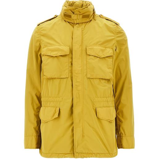 ASPESI giacca con tasche applicate - giallo