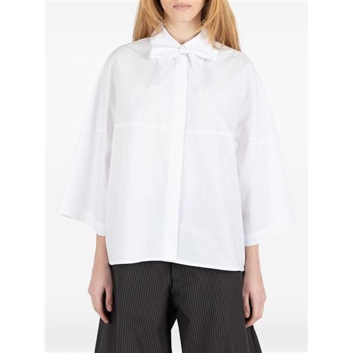 Société Anonyme camicia sakamoto - bianco