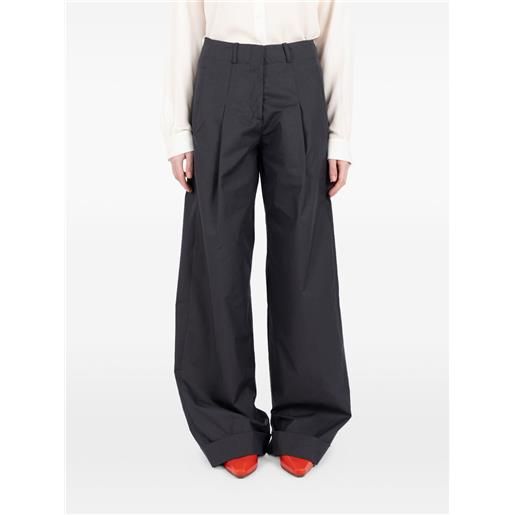 Société Anonyme pantaloni a gamba ampia - nero