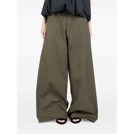 Société Anonyme pantaloni a gamba ampia - verde