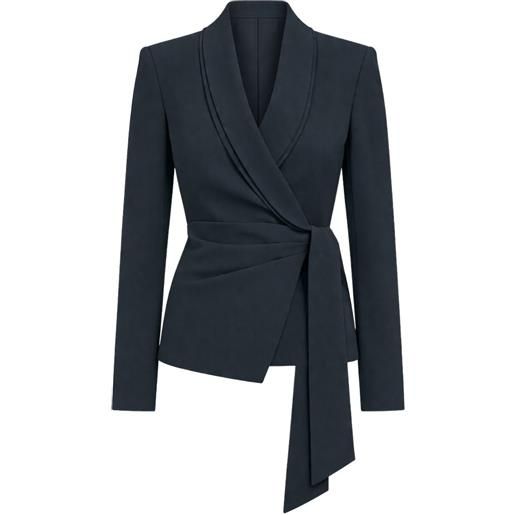 Patrizia Pepe blazer con cintura - nero