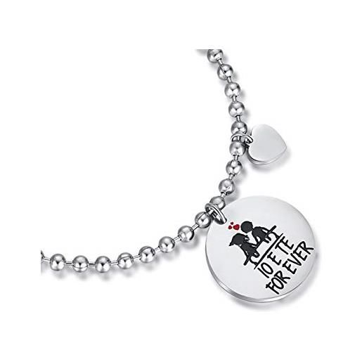 Collana in argento sterling con ciondolo a forma di gatto, ragazza