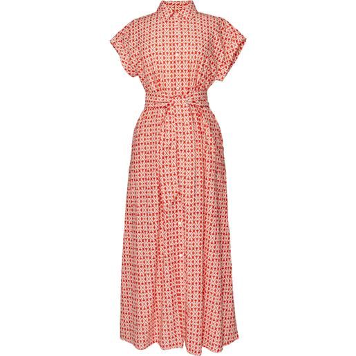 WOOLRICH cotton viscose chemisier dress wwdr2021frut5402