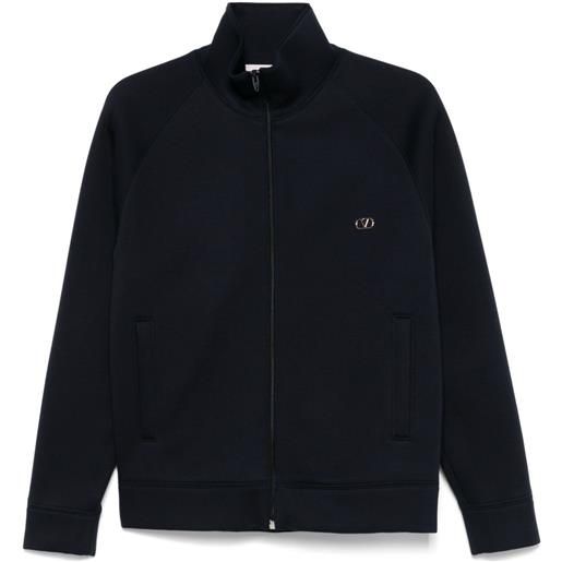 Valentino Garavani felpa vlogo signature - blu