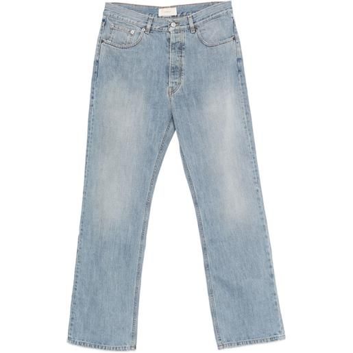 Jeanerica jeans con design a cinque tasche - blu