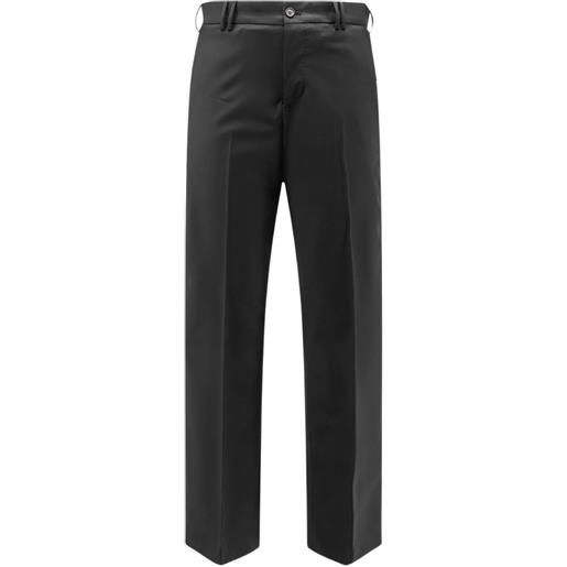 PT Torino pantaloni sartoriali amaranto - nero
