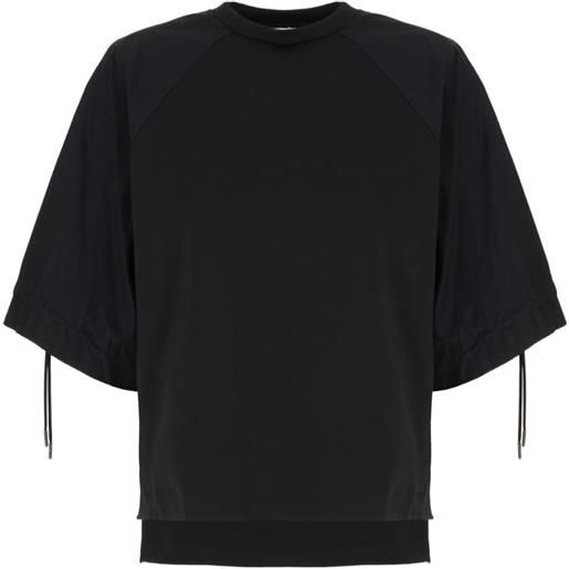 Max Mara blusa con nodo - nero