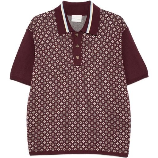 Drôle De Monsieur polo a fantasia - rosso