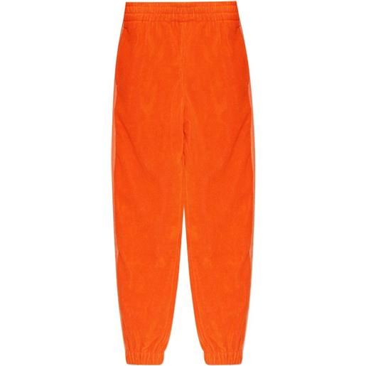 Versace Home pantaloni sportivi a gamba ampia - arancione