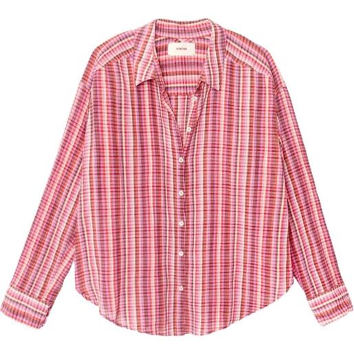 Xirena camicia tartan - rosa