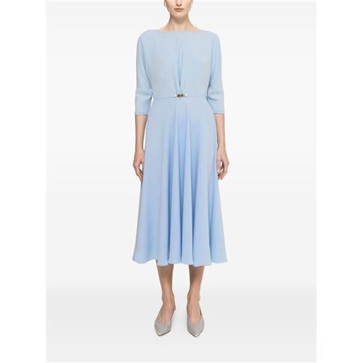 NISSA abito con decorazione - blu