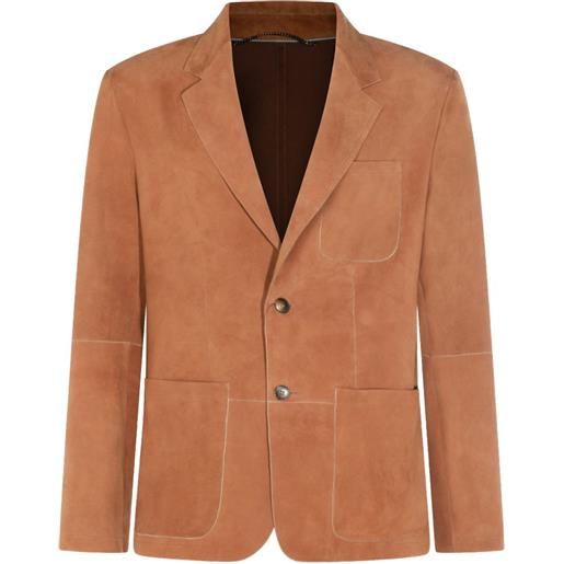 Canali giacca monopetto - marrone