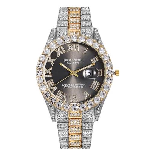 Orologio Uomo RORIOS Al Quarzo Con Cinturino In Acciaio, Datario E Luminoso – Elegante E Resistente - 4