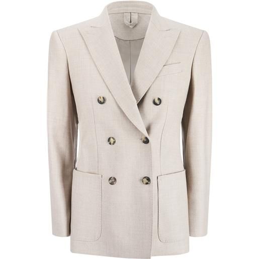 Street One Studio Giacca Trench Corto Donna – Sabbia Perlata, Taglia 52, Colletto A Risvolto, Tasche Laterali