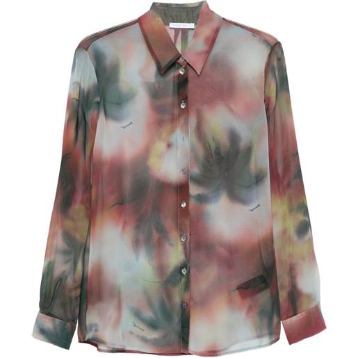 Patrizia Pepe camicia con stampa - rosso