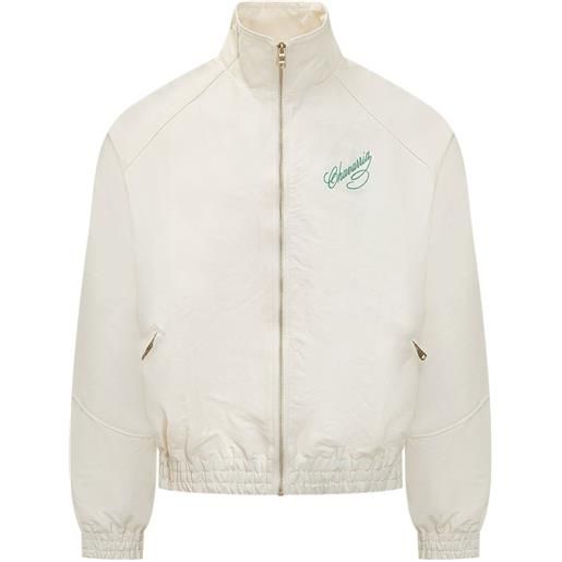 Willy Chavarria giacca sportiva ruff rider - bianco