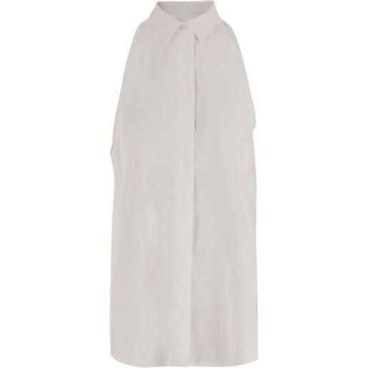 DARKPARK camicia smanicata vanessa - bianco