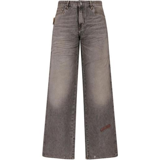 PDF jeans rich kid a gamba ampia - grigio